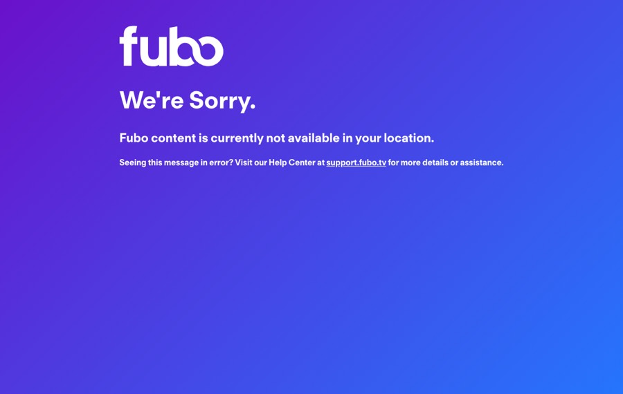 fuboTVの公式サイト