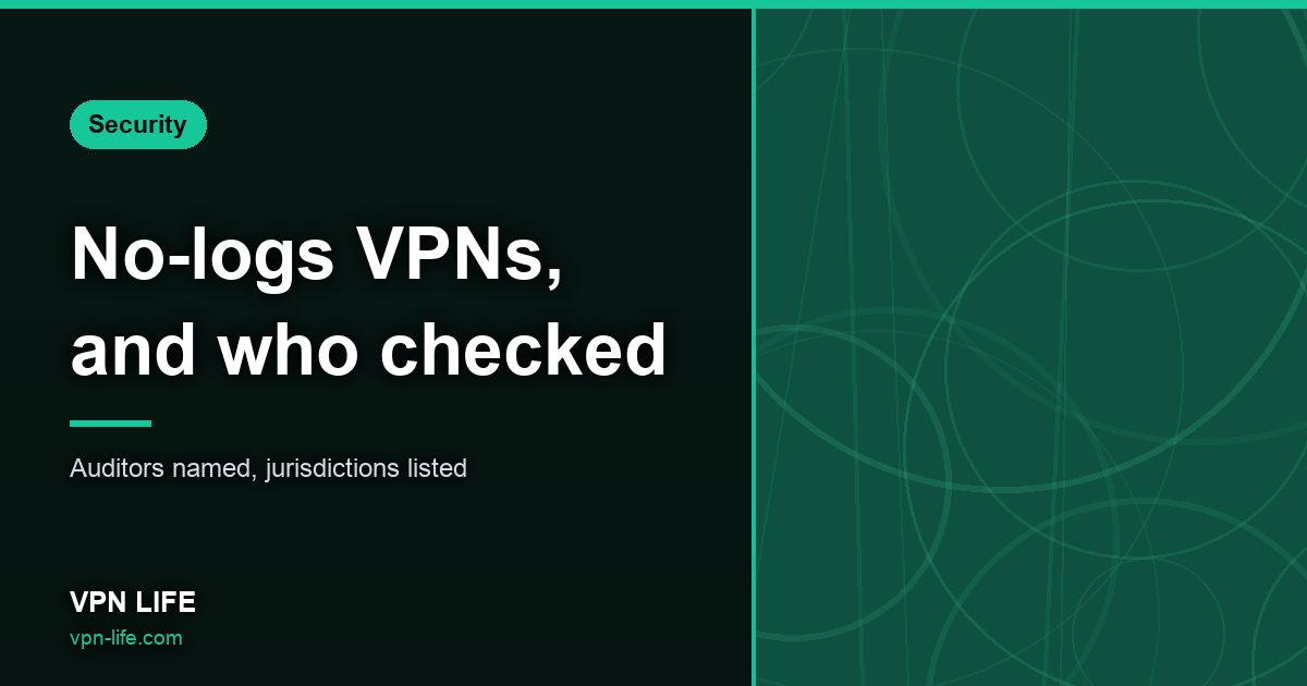 No-logs VPNs, and who checked