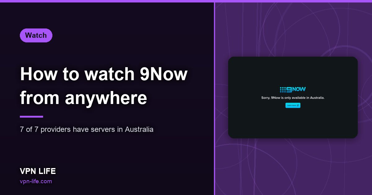 How to watch 9Now from anywhere