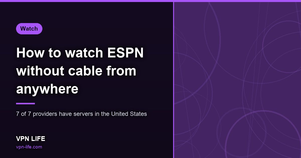 How to watch ESPN without cable from anywhere
