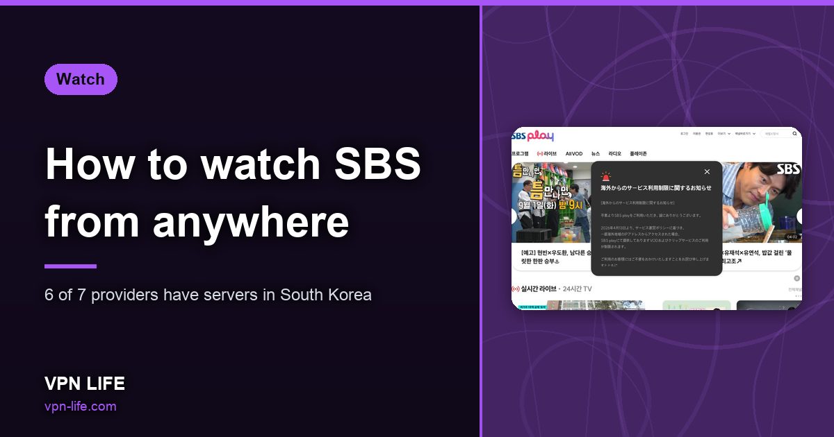 How to watch SBS from anywhere