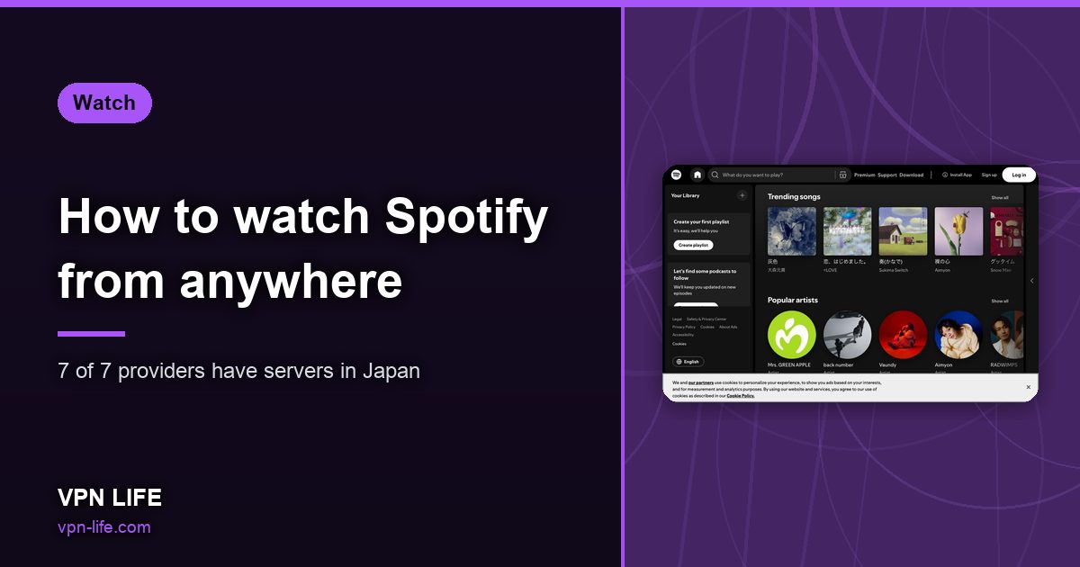 How to watch Spotify from anywhere