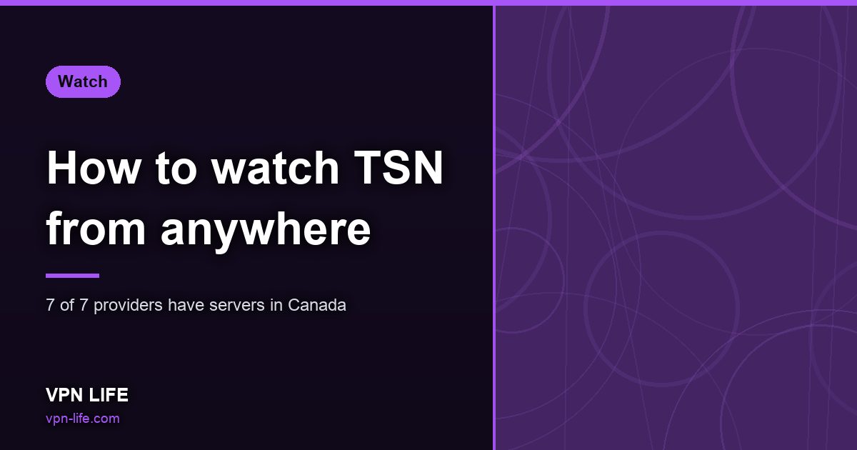 How to watch TSN from anywhere