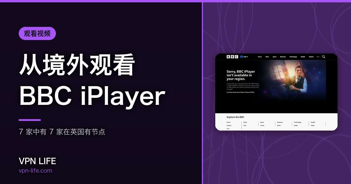 从境外观看BBC iPlayer